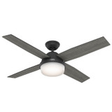 Hunter - 52388 - 52" Ceiling Fan - Dempsey - Matte Black