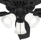 Hunter - 52387 - 52" Ceiling Fan - Builder - Matte Black