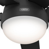 Hunter - 52385 - 52" Ceiling Fan - Anslee - Matte Black