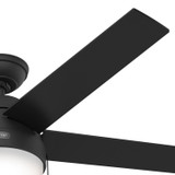 Hunter - 52385 - 52" Ceiling Fan - Anslee - Matte Black