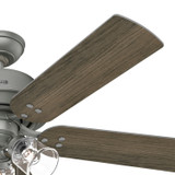 Hunter - 52382 - 52" Ceiling Fan - Shady Grove - Matte Silver