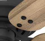 Hunter - 52381 - 52" Ceiling Fan - Shady Grove - Matte Black