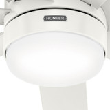 Hunter - 52375 - 52" Ceiling Fan - Brazos - Fresh White