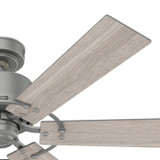 Hunter - 52353 - 52" Ceiling Fan - Gilrock - Matte Silver
