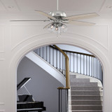 Hunter - 52348 - 60" Ceiling Fan - Dondra - Brushed Nickel