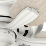 Hunter - 52347 - 60" Ceiling Fan - Dondra - Matte White
