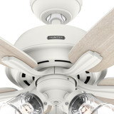 Hunter - 52347 - 60" Ceiling Fan - Dondra - Matte White