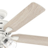 Hunter - 52344 - 52" Ceiling Fan - Rosner - Matte White