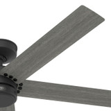 Hunter - 52247 - 52" Ceiling Fan - Burton - Matte Black