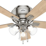 Hunter - 52154 - 42" Ceiling Fan - Crestfield - Brushed Nickel