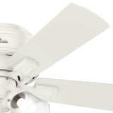 Hunter - 52152 - 42" Ceiling Fan - Crestfield - Fresh White