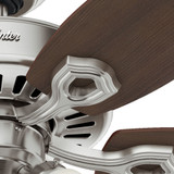 Hunter - 52106 - 42" Ceiling Fan - Builder - Brushed Nickel