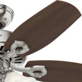 Hunter - 52106 - 42" Ceiling Fan - Builder - Brushed Nickel