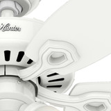 Hunter - 52105 - 42" Ceiling Fan - Builder - Snow White