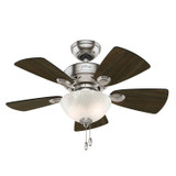 Hunter - 52092 - 34"Ceiling Fan - Watson - Brushed Nickel