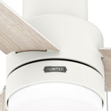 Hunter - 51972 - 52" Ceiling Fan - Brunner - Matte White
