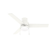Hunter - 51972 - 52" Ceiling Fan - Brunner - Matte White