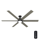 Hunter - 51950 - 72" Ceiling Fan - Gravity - Matte Black