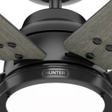 Hunter - 51950 - 72" Ceiling Fan - Gravity - Matte Black