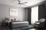 Hunter - 51884 - 72" Ceiling Fan - Gravity - Matte Silver
