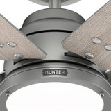 Hunter - 51883 - 60" Ceiling Fan - Gravity - Matte Silver
