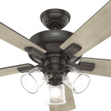 Hunter - 51856 - 52" Ceiling Fan - Crestfield - Noble Bronze