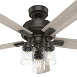 Hunter - 51854 - 52" Ceiling Fan - Hartland - Noble Bronze