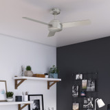 Hunter - 51849 - 44" Ceiling Fan - Presto - Matte Nickel