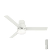 Hunter - 51840 - 52" Ceiling Fan - Gilmour - Matte White