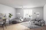 Hunter - 51840 - 52" Ceiling Fan - Gilmour - Matte White