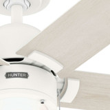 Hunter - 51761 - 52" Ceiling Fan - Erling - Matte White