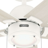 Hunter - 51761 - 52" Ceiling Fan - Erling - Matte White