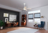 Hunter - 51761 - 52" Ceiling Fan - Erling - Matte White