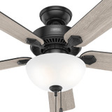 Hunter - 51738 - 52" Ceiling Fan - Swanson - Matte Black