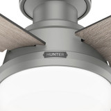 Hunter - 51736 - 52" Ceiling Fan - Dempsey - Matte Silver