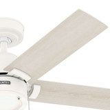 Hunter - 51708 - 44" Ceiling Fan - Erling - Matte White