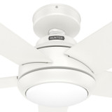 Hunter - 51697 - 52" Ceiling Fan - Zayden - Fresh White