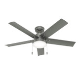 Hunter - 51682 - 52" Ceiling Fan - Sea Point - Matte Silver