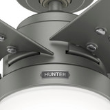 Hunter - 51682 - 52" Ceiling Fan - Sea Point - Matte Silver