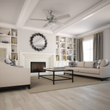 Hunter - 51596 - 52" Ceiling Fan - Rosner - Brushed Nickel