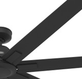 Hunter - 51592 - 72" Ceiling Fan - Downtown - Matte Black