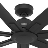 Hunter - 51592 - 72" Ceiling Fan - Downtown - Matte Black