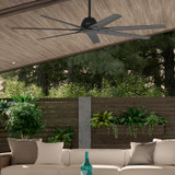 Hunter - 51592 - 72" Ceiling Fan - Downtown - Matte Black