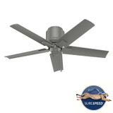 Hunter - 51582 - 44" Ceiling Fan - Terrace Cove - Matte Silver