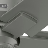 Hunter - 51582 - 44" Ceiling Fan - Terrace Cove - Matte Silver