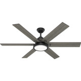 Hunter - 51474 - 60Ceiling Fan - Warrant - Matte Black