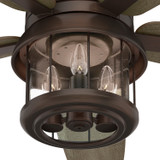 Hunter - 51469 - 52" Ceiling Fan - Coral Bay - Weathered Copper