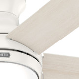Hunter - 51448 - 44" Ceiling Fan - Aren - Fresh White