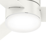 Hunter - 51433 - 52" Ceiling Fan - Minimus - Fresh White