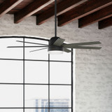 Hunter - 51376 - 60" Ceiling Fan - Phenomenon - Matte Black
